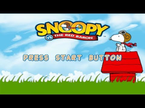 Screen de Snoopy vs. the Red Baron sur PSP