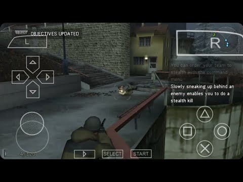 Capture de SOCOM: US Navy Seals - Fireteam Bravo 3 sur PSP