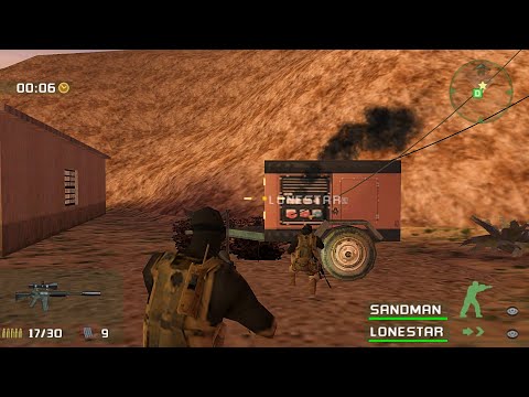Scène de jeu de SOCOM: US Navy Seals - Fireteam Bravo 3 sur PSP