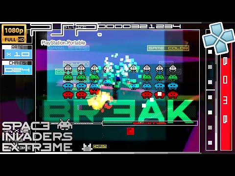 Space Invaders Extreme sur PSP