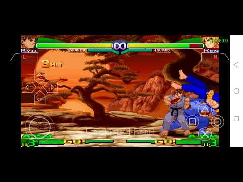 Illustration vidéo de Street Fighter Alpha 3 Max sur PSP