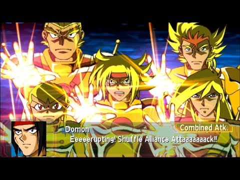 Scène de jeu de Super Robot Taisen A Portable sur PSP