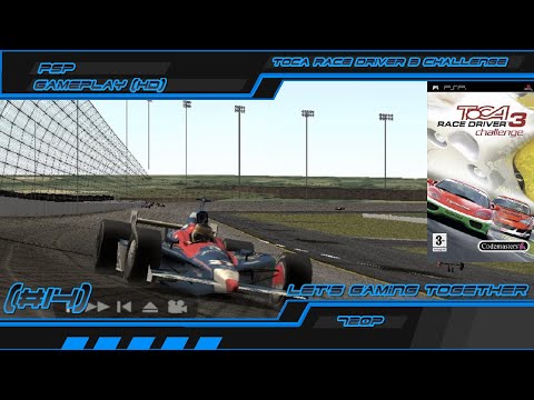 Scène de jeu de TOCA Race Driver 3: Challenge sur PSP