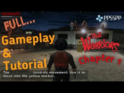 Scène de jeu de The Warriors sur PSP