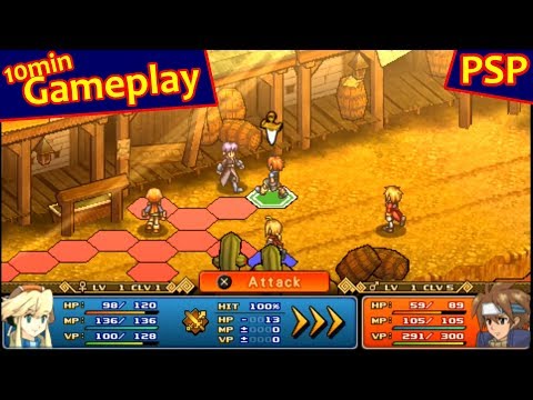 Illustration vidéo de Wild Arms XF sur PSP