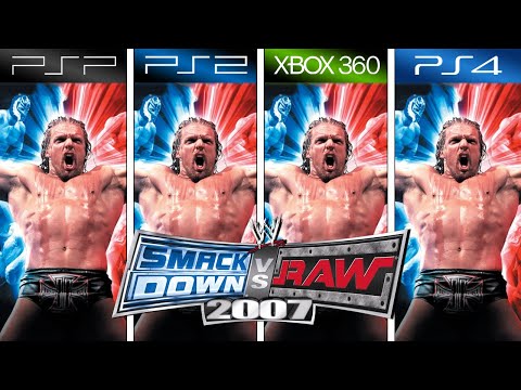 Aperçu du jeu WWE SmackDown vs. Raw 2007 sur PSP