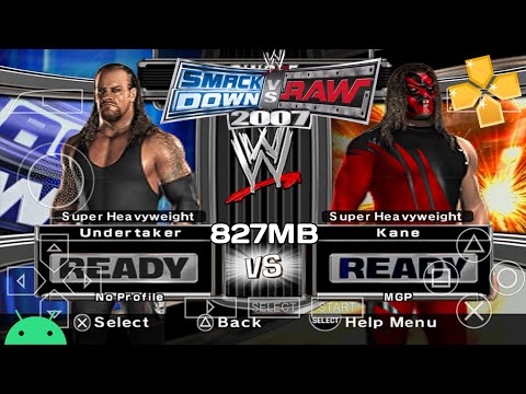 Illustration vidéo de WWE SmackDown vs. Raw 2007 sur PSP