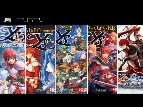 Scène de jeu de Ys: The Ark of Napishtim - Special Edition sur PSP