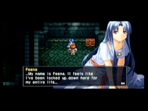 Scène de jeu de Ys I and II Chronicles sur PSP