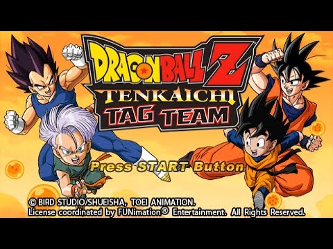 Capture de Dragon Ball Z : Tenkaichi Tag Team sur PSP