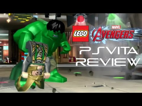 Scène de jeu de LEGO Marvel Avengers sur PS Vita