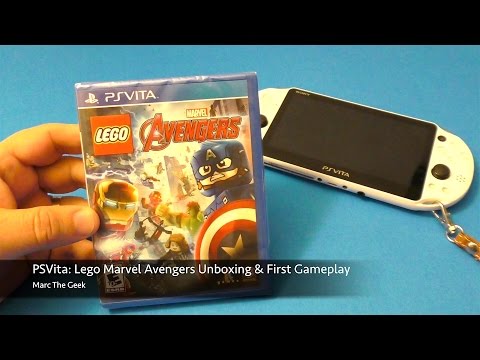 Illustration vidéo de LEGO Marvel Avengers sur PS Vita