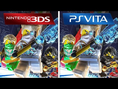 Scène de jeu de LEGO Ninjago Nindroids sur PS Vita