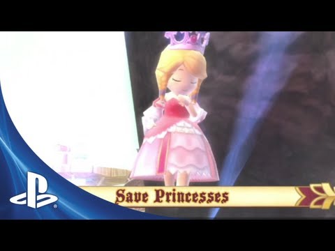 Scène de jeu de New Little King's Story sur PS Vita