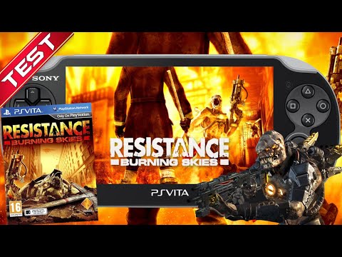 Capture de Resistance Burning Skies sur PS Vita