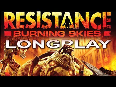 Scène de jeu de Resistance Burning Skies sur PS Vita
