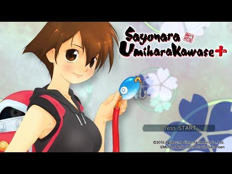 Scène de jeu de Sayonara Umihara Kawase sur PS Vita