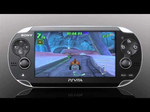 Scène de jeu de Ben 10 Galactic Racing sur PS Vita
