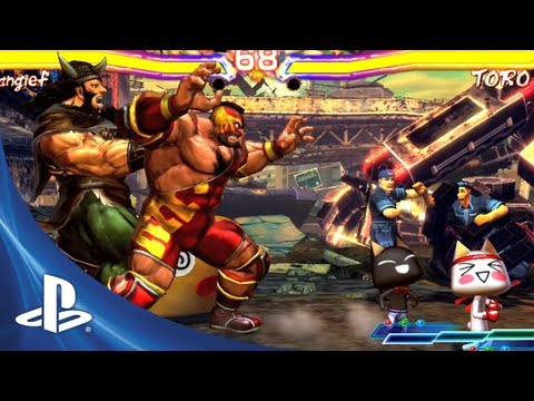 Aperçu du jeu Street Fighter X Tekken sur PS Vita