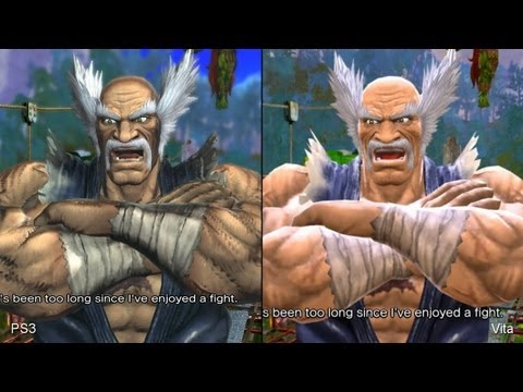 Illustration vidéo de Street Fighter X Tekken sur PS Vita