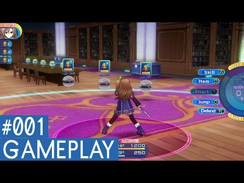 Illustration vidéo de SuperDimension Neptune VS SEGA Hard Girls sur PS Vita
