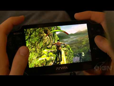 Scène de jeu de Uncharted Golden Abyss sur PS Vita