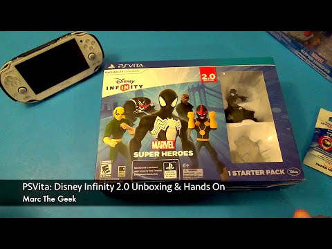 Aperçu du jeu Disney Infinity 2.0 Marvel Super Heroes sur PS Vita