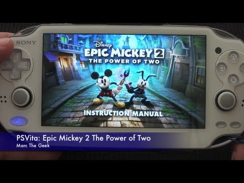 Epic Mickey: The Power of Two sur PS Vita