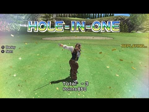 Scène de jeu de Everybody's Golf sur PS Vita
