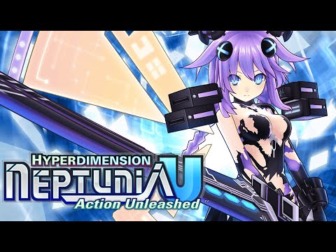 Scène de jeu de Hyperdimension Neptunia U sur PS Vita