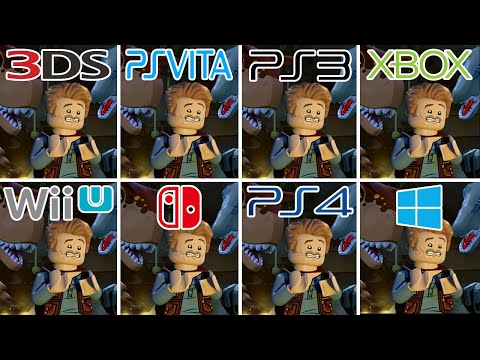 Illustration vidéo de LEGO Jurassic World sur PS Vita