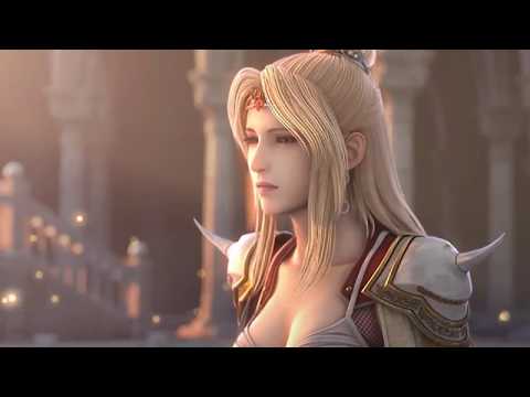 Scène de jeu de Final Fantasy IV sur PS One