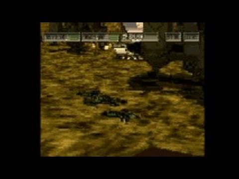 Scène de jeu de Front Mission: Alternative sur PS One