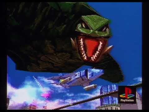 Scène de jeu de Gamera 2000 sur PS One