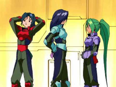 Illustration vidéo de Harukaze Sentai V-Force sur PS One