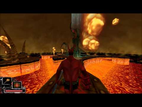Scène de jeu de Hellboy: Asylum Seeker sur PS One