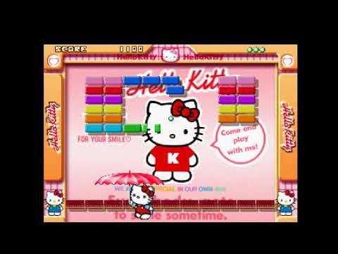 Screen de Hello Kitty Block Kuzushi sur PS One