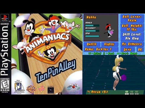 Animaniacs: Ten Pin Alley sur Playstation