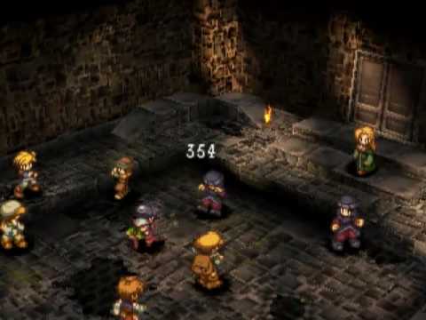 Scène de jeu de Hoshigami: Ruining Blue Earth sur PS One