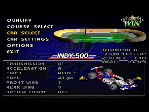 Image du jeu Indy 500 sur Playstation