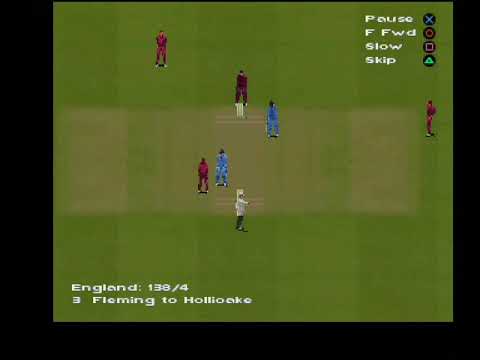 Screen de International Cricket Captain 2000 sur PS One