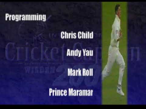 Screen de International Cricket Captain 2001 Ashes Edition sur PS One