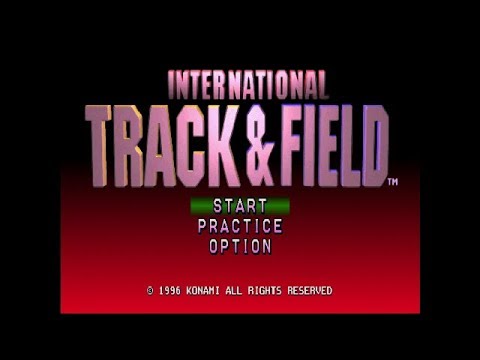 International Track & Field sur Playstation