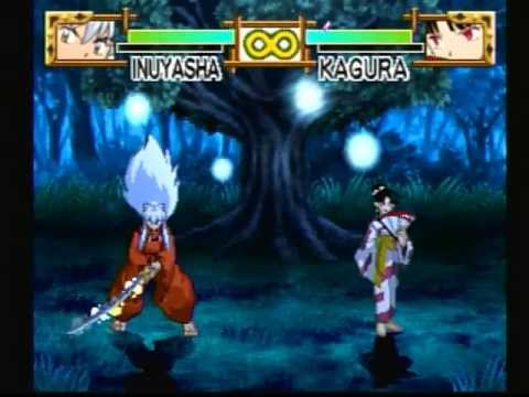 Scène de jeu de Inuyasha sur PS One