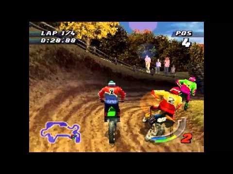 Jeremy McGrath Supercross 98 sur Playstation