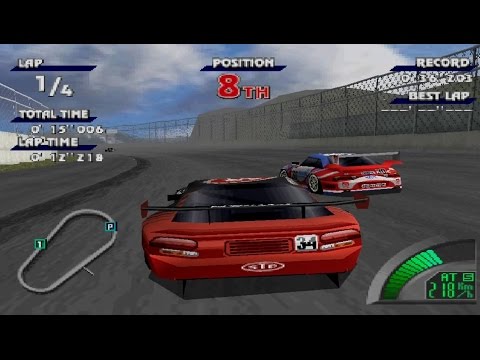 Scène de jeu de JGTC: All-Japan Grand Touring Car Championship sur PS One