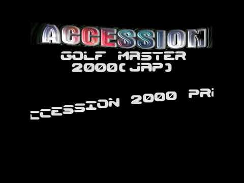 Illustration vidéo de Jikkyou Golf Master 2000 sur PS One