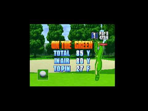 Screen de Konami Open Golf sur PS One