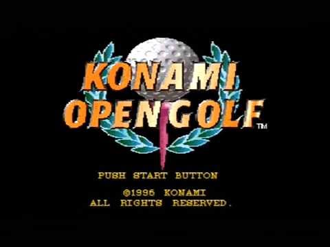 Konami Open Golf sur Playstation
