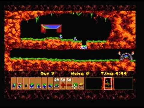 Capture de Lemmings & Oh No! More Lemmings sur PS One